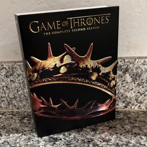 Game of Thrones: The Complete Second Season - Black Box 5-disc DVD set